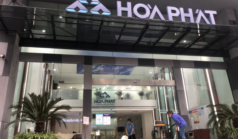 Vệ sinh công trình đang xây dựng hoặc đã bàn giao