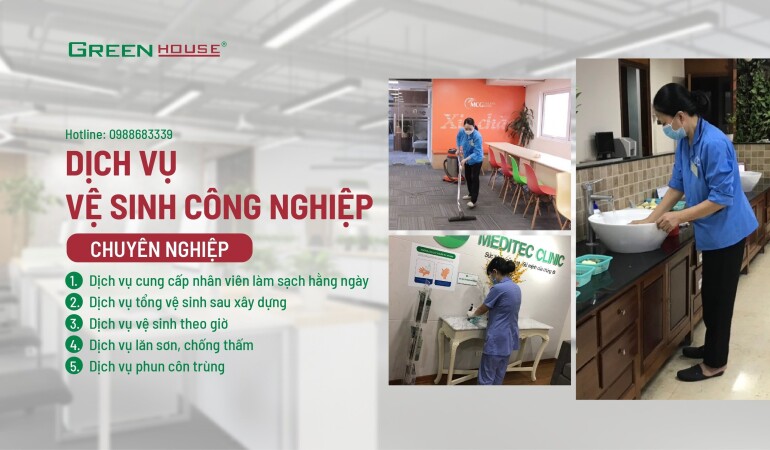 Dịch vụ dọn nhà theo giờ tại Hà Nội chuyên nghiệp nhất