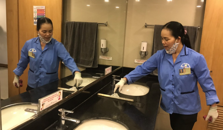 Vệ sinh theo giờ mang lại lợi ích cho nhiều gia đình